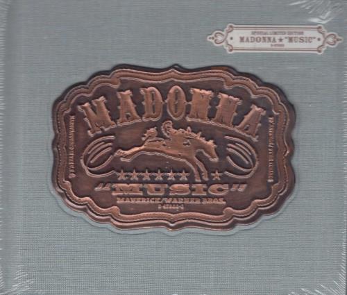 Madonna Music - Complete Set of Hessian Book Packs US 4-CD